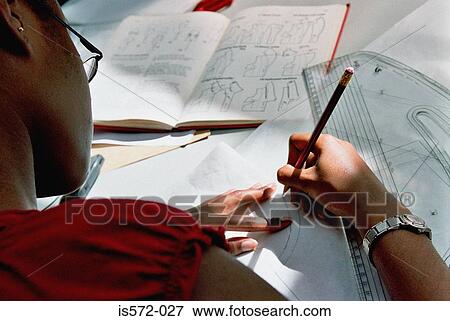 Stock Photo - Higher education student. Fotosearch