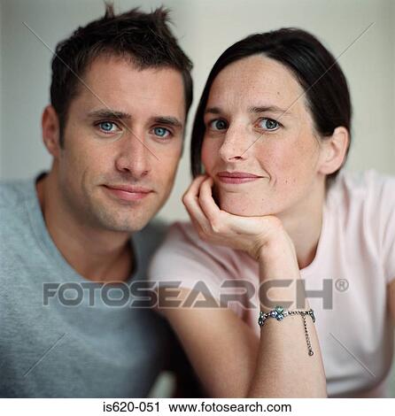Portrait of a couple View Large Photo Image Stock Image - Portrait of a couple. Fotosearch