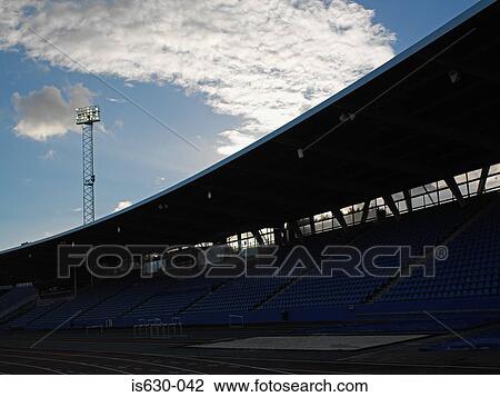 Empty sports stadium View Large Photo Image Stock Image - Empty sports stadium. Fotosearch