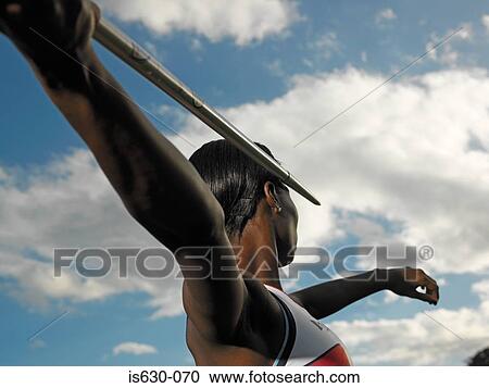Female javelin thrower View Large Photo Image Stock Image - Female javelin thrower. Fotosearch