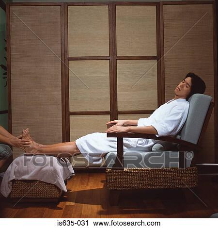 Man having a pedicure in spa View Large Photo Image Stock Image - Man having a pedicure in spa. Fotosearch