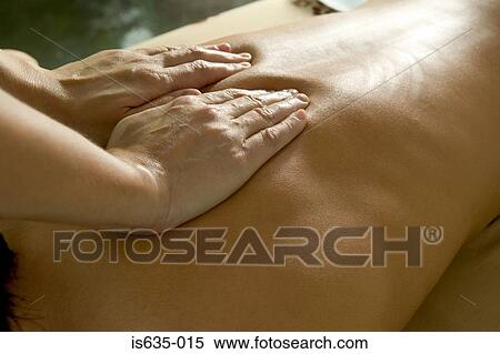 Woman having a massage View Large Photo Image Stock Photography - Woman having a massage. Fotosearch