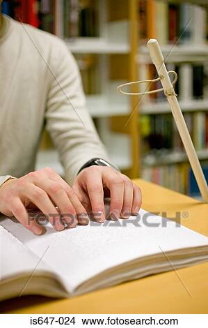 Blind girl reading braille View Large Photo Image Picture - Blind girl reading braille. Fotosearch