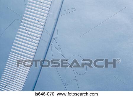 Stock Image - A comb with hair in it. Fotosearch