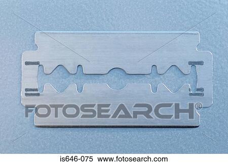 A razor blade View Large Photo Image Stock Photography - A razor blade. Fotosearch