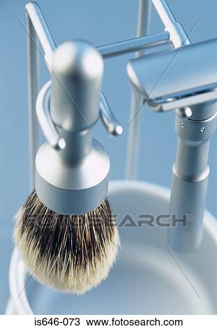 A traditional shaving set View Large Photo Image Stock Image - A traditional shaving set. Fotosearch