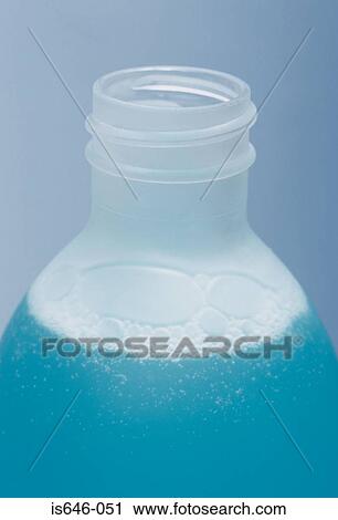 Bottle of turquoise lotion View Large Photo Image Stock Image - Bottle of turquoise lotion. Fotosearch