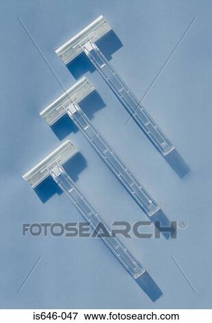 Three razors View Large Photo Image Stock Photo - Three razors. Fotosearch