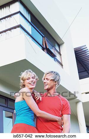 Happy young couple View Large Photo Image Stock Image - Happy young couple. Fotosearch