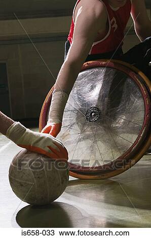 Disabled basketball players View Large Photo Image Stock Image - Disabled basketball players. Fotosearch