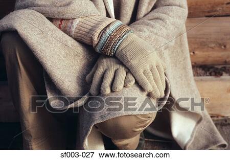 Woman with hands on knee View Large Photo Image Stock Photo - Woman with hands on knee. Fotosearch