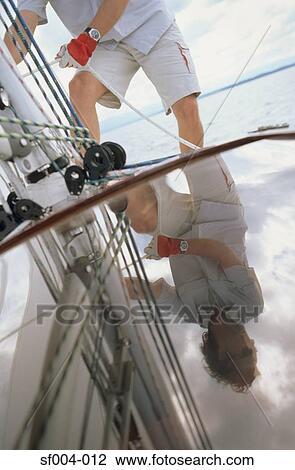 Reflection of man on boat deck View Large Photo Image Stock Image - Reflection of man on boat deck. Fotosearch