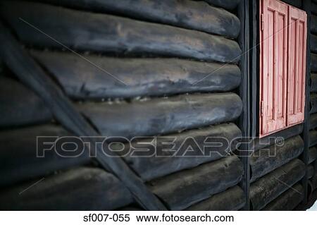 Outside of a wooden hut View Large Photo Image Stock Photography - Outside of a wooden hut. Fotosearch