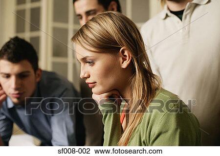 Colleagues working together View Large Photo Image Stock Image - Colleagues working together. Fotosearch