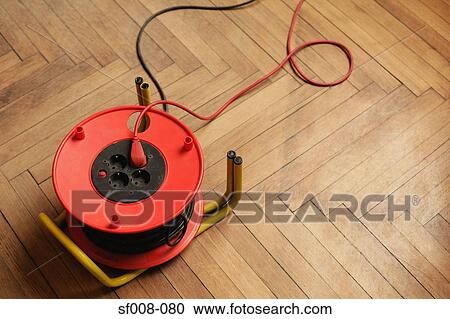 Extension cord and sockets on floor View Large Photo Image Stock Image - Extension cord and sockets on floor. Fotosearch