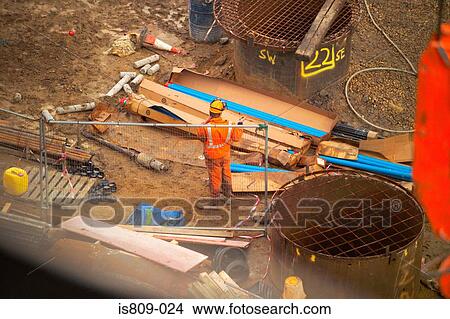 Picture - Building site. Fotosearch