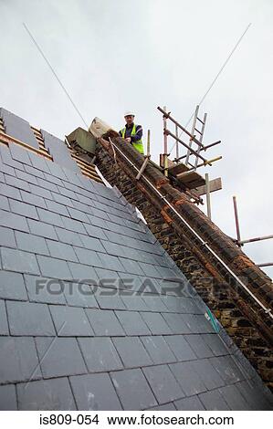 Roof tiling View Large Photo Image Picture - Roof tiling. Fotosearch