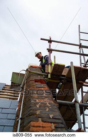 Stock Photography - Roof tiling. Fotosearch