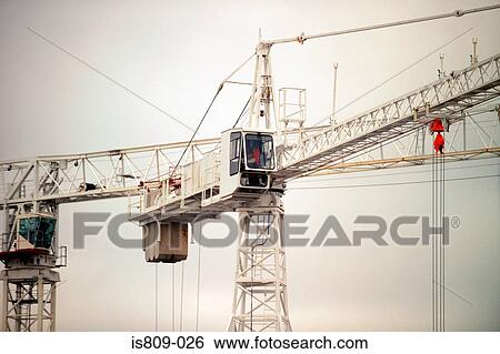 Tower crane View Large Photo Image Stock Photograph - Tower crane. Fotosearch