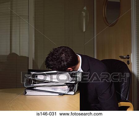 Businessman sleeping in office View Large Photo Image Stock Image - Businessman sleeping in office. Fotosearch