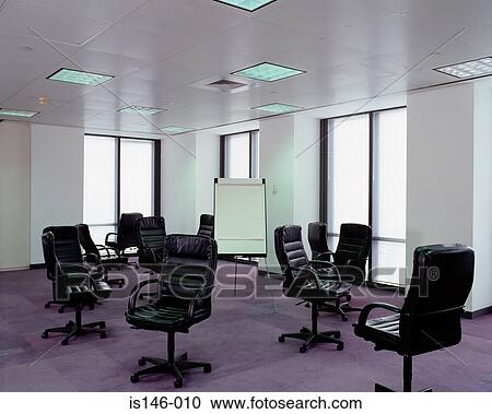 Chairs in empty office View Large Photo Image Stock Image - Chairs in empty office. Fotosearch