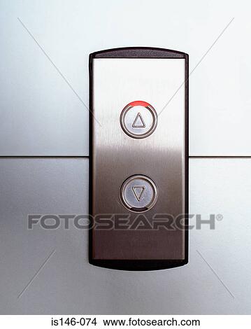 Elevator button. View Large Photo Image Picture - Elevator button.. Fotosearch