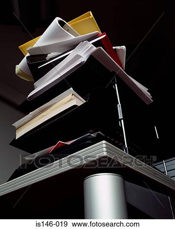 Full office tray View Large Photo Image Stock Photo - Full office tray. Fotosearch