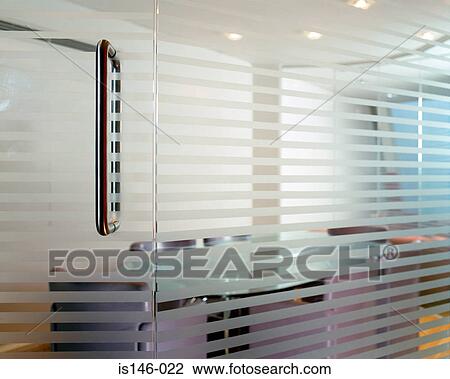 Glass wall in office View Large Photo Image Stock Image - Glass wall in office. Fotosearch