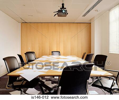Messy conference room View Large Photo Image Stock Image - Messy conference room. Fotosearch