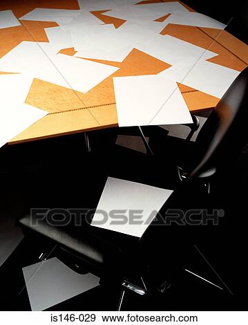 Messy desk in office View Large Photo Image Stock Photo - Messy desk in office. Fotosearch