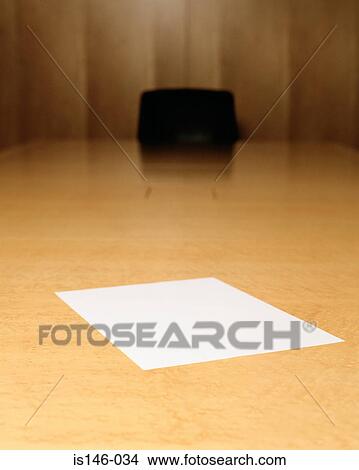 Plain paper on desk View Large Photo Image Picture - Plain paper on desk. Fotosearch