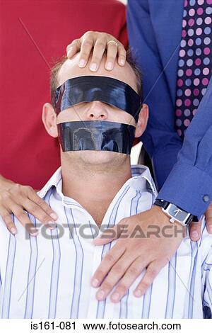 Office worker taken hostage View Large Photo Image Stock Image - Office worker taken hostage. Fotosearch