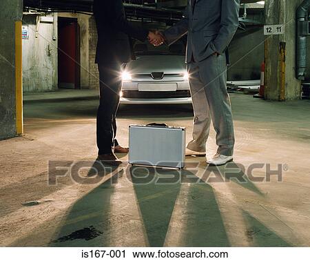 Stock Image - A shady deal. Fotosearch