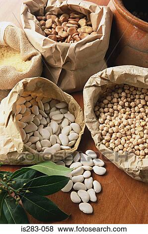 Dried beans and rice View Large Photo Image Stock Photo - Dried beans and rice. Fotosearch