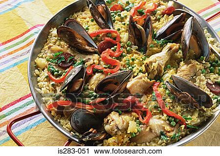 Stock Image - Paella. Fotosearch