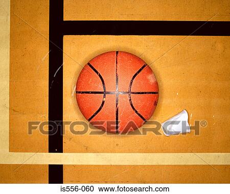 Basketball on court View Large Photo Image Stock Image - Basketball on court. Fotosearch