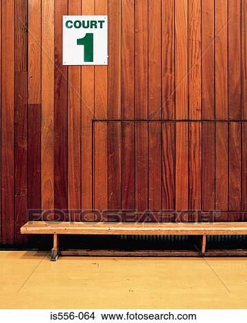 Empty sport court View Large Photo Image Picture - Empty sport court. Fotosearch