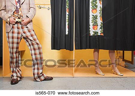 Stock Image - Man wearing name belt. Fotosearch