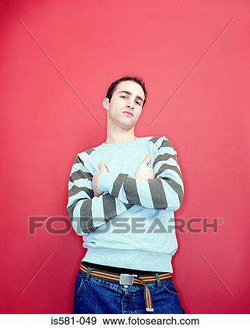 Confident man View Large Photo Image Stock Photo - Confident man. Fotosearch