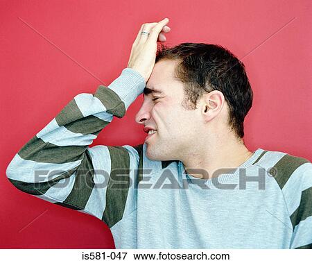 Stock Photo - Frustrated man. Fotosearch