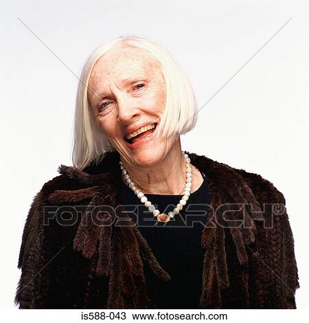 Portrait of an elderly woman View Large Photo Image Stock Image - Portrait of an elderly woman. Fotosearch