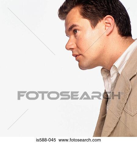 Profile of a man View Large Photo Image Stock Photography - Profile of a man. Fotosearch