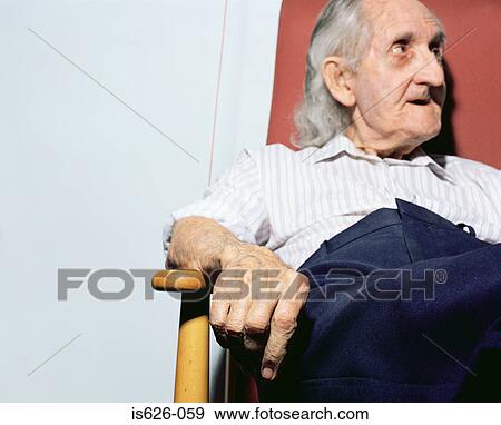 Elderly man View Large Photo Image Stock Photo - Elderly man. Fotosearch