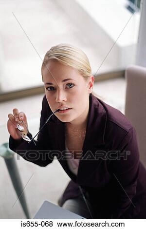 Professional young woman View Large Photo Image Stock Photo - Professional young woman. Fotosearch