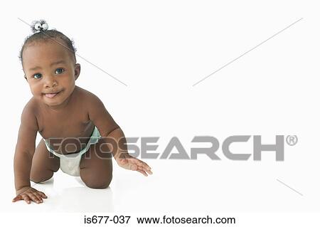 Stock Photo - Baby sticking out her tongue. Fotosearch