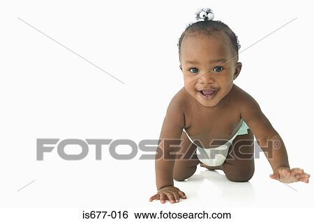 Smiling baby girl View Large Photo Image Stock Photograph - Smiling baby girl. Fotosearch