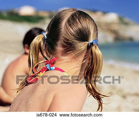 Children at the beach View Large Photo Image Picture - Children at the beach. Fotosearch