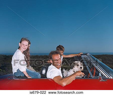 Father taking children and dog on a road trip View Large Photo Image Stock Image - Father taking children and dog on a road trip. Fotosearch
