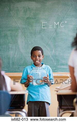 Schoolboy giving a presentation in classroom View Large Photo Image Stock Image - Schoolboy giving a presentation in classroom. Fotosearch