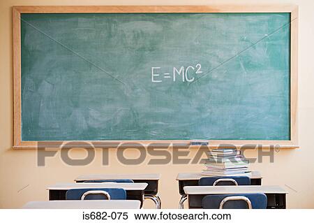 Textbooks and blackboard in classroom View Large Photo Image Stock Photography - Textbooks and blackboard in classroom. Fotosearch